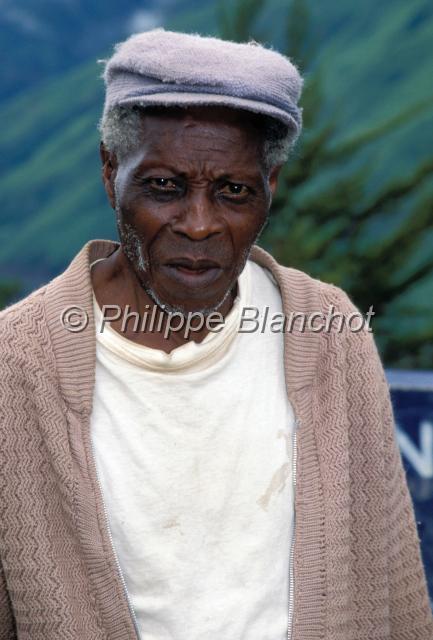 bolivie  16.JPG - Portrait d'un Afro-BolivienTocana Yungas, Bolivie